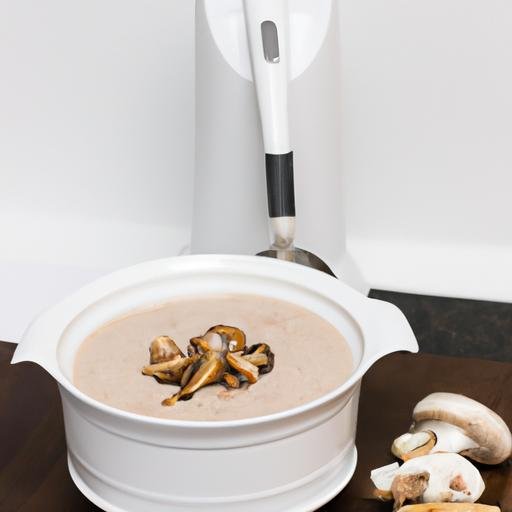 Cómo se hace una crema de champiñón Thermomix