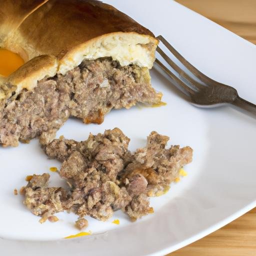 Rollo de carne picada al horno con huevo Thermomix