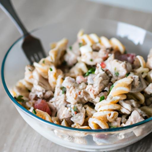 Receta de ensalada de pasta con atun Thermomix