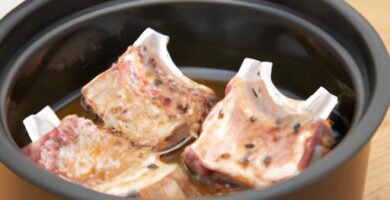 Tiempo de cocción de costillas de cerdo en olla normal Thermomix
