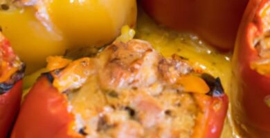 Pimientos del piquillo rellenos de atun gratinados Thermomix