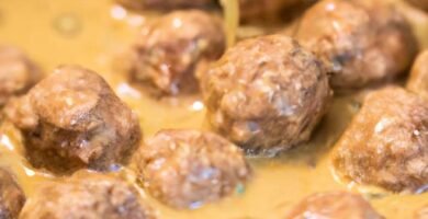 Albondigas en salsa de almendras de la abuela Thermomix