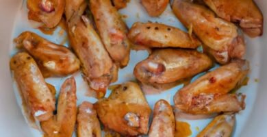 Recetas de alitas de pollo al ajillo Thermomix