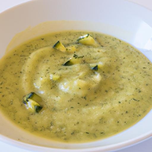 Crema de calabacín con quesitos sin patata Thermomix