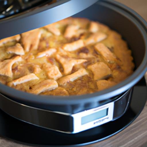 Tarta de manzana en freidora de aire cosori Thermomix