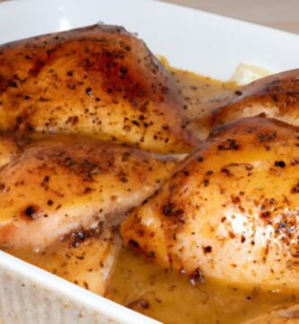 Recetas de pollo al horno con salsa Thermomix
