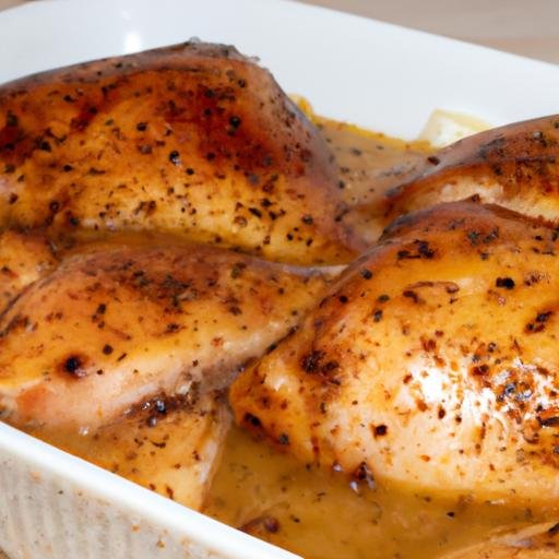 Recetas de pollo al horno con salsa Thermomix