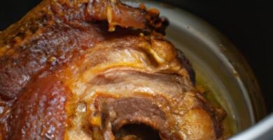 Aguja de cerdo al horno baja temperatura Thermomix