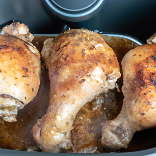 Contramuslos de pollo asados en olla rápida Thermomix