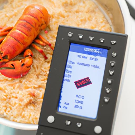 Cómo se hace arroz con bogavante caldoso Thermomix