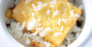 Arroz 3 delicias congelado en freidora de aire Thermomix