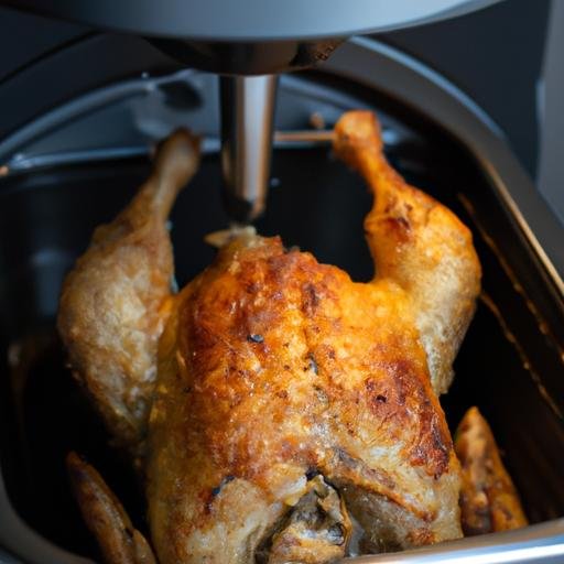 Pollo asado en la freidora de aire Thermomix