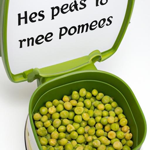 Los guisantes son buenos para los perros Thermomix