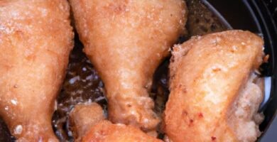 Muslos de pollo en freidora de aire tiempo Thermomix