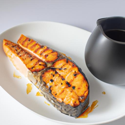 Salmón a la plancha con soja y miel Thermomix