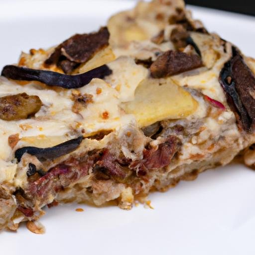 Pastel de berenjenas con carne y bechamel Thermomix