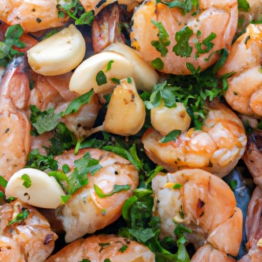 Gambón al horno con ajo y perejil Thermomix