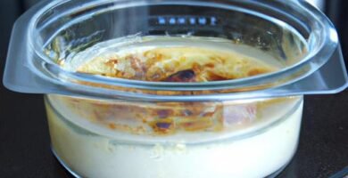 Flan de huevo casero al baño maría Thermomix