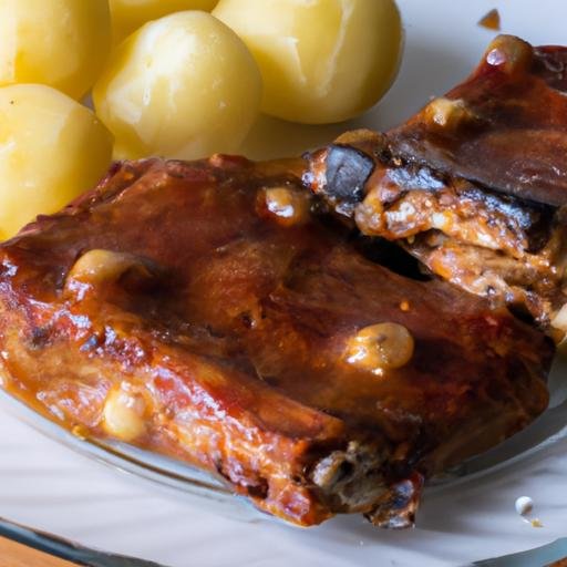 Costillas de cerdo al horno con patatas Thermomix