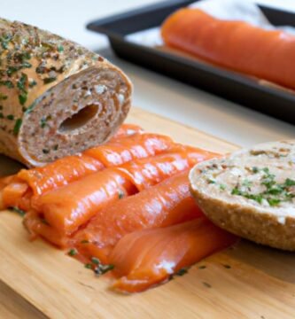 Rollo de salmón ahumado con pan de molde Thermomix