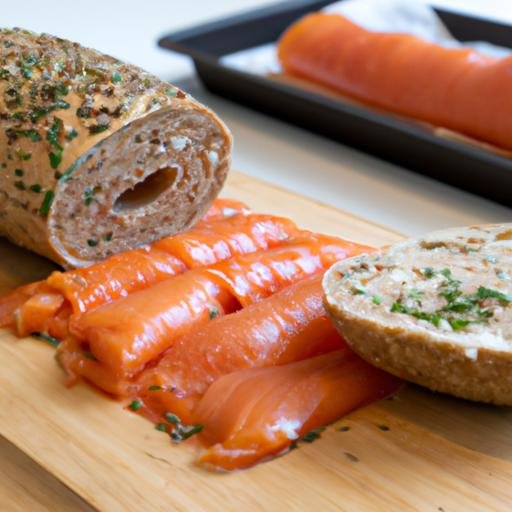 Rollo de salmón ahumado con pan de molde Thermomix