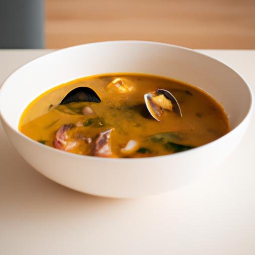 Receta de sopa de pescado y marisco Thermomix