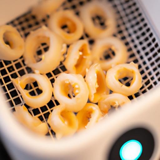 Aros de calamar en freidora de aire Thermomix