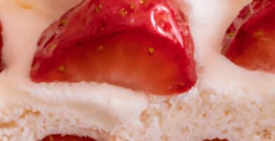 Tarta de fresas y nata sin horno Thermomix