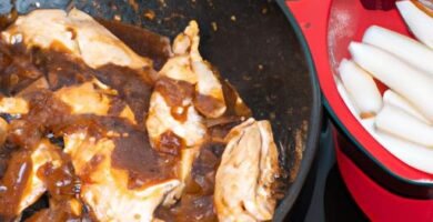 Pollo a la coca cola en olla Thermomix