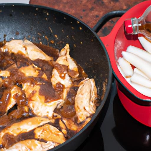 Pollo a la coca cola en olla Thermomix