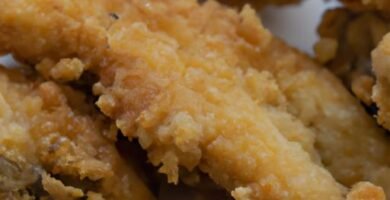 Tiras de pollo rebozadas crujientes sin huevo Thermomix
