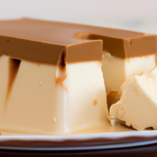 Flan de turrón sin horno con cuajada Thermomix