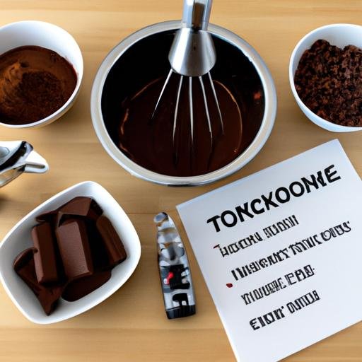 Ingredientes para hacer un bizcocho de chocolate Thermomix