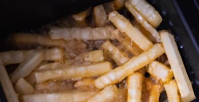 Tiempo patatas fritas en freidora de aire Thermomix