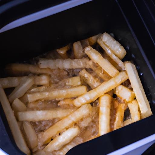 Tiempo patatas fritas en freidora de aire Thermomix