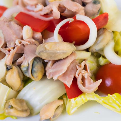 Ensalada con bocas de mar y atun Thermomix