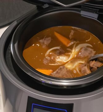 Estofado de ternera en freidora de aire Thermomix