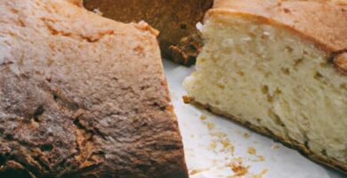 Bizcocho con leche en polvo sin harina Thermomix