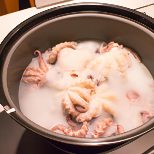 Cómo hacer pulpo a la gallega congelado Thermomix