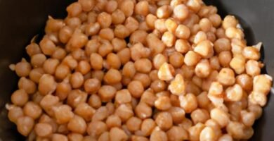 Cocer garbanzos sin remojo en olla a presión Thermomix