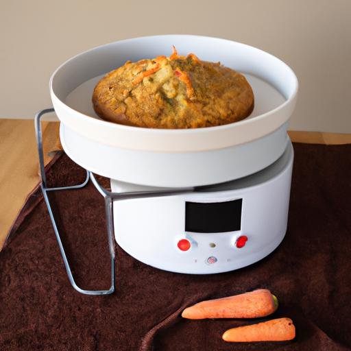 Bizcocho de zanahoria en freidora de aire Thermomix