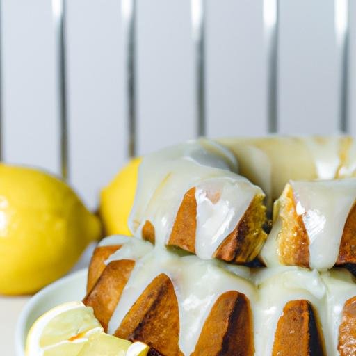 Bizcocho de limon con glaseado de limon Thermomix