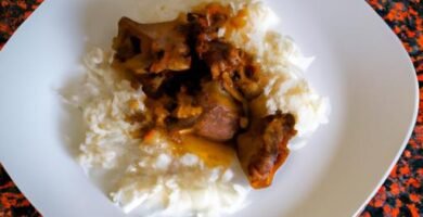 Arroz con costillas adobadas de la abuela Thermomix