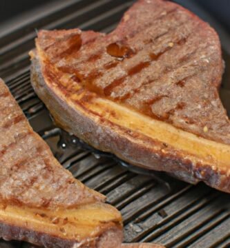 Filetes de cinta de lomo en freidora de aire Thermomix