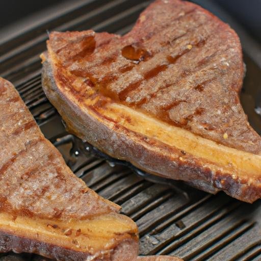 Filetes de cinta de lomo en freidora de aire Thermomix