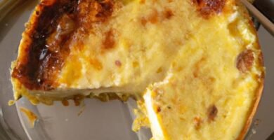 Flan de queso de la abuela sin horno Thermomix