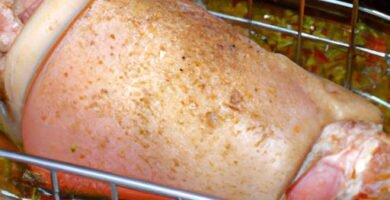 Cómo hacer pierna de cochinillo al horno en casa Thermomix