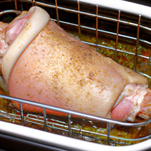 Cómo hacer pierna de cochinillo al horno en casa Thermomix