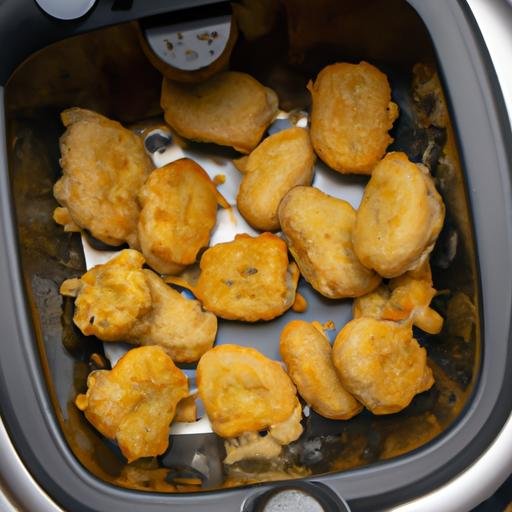 Nuggets de pollo en freidora de aire Thermomix