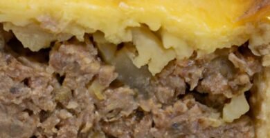 Pastel de carne picada y puré de patatas Thermomix